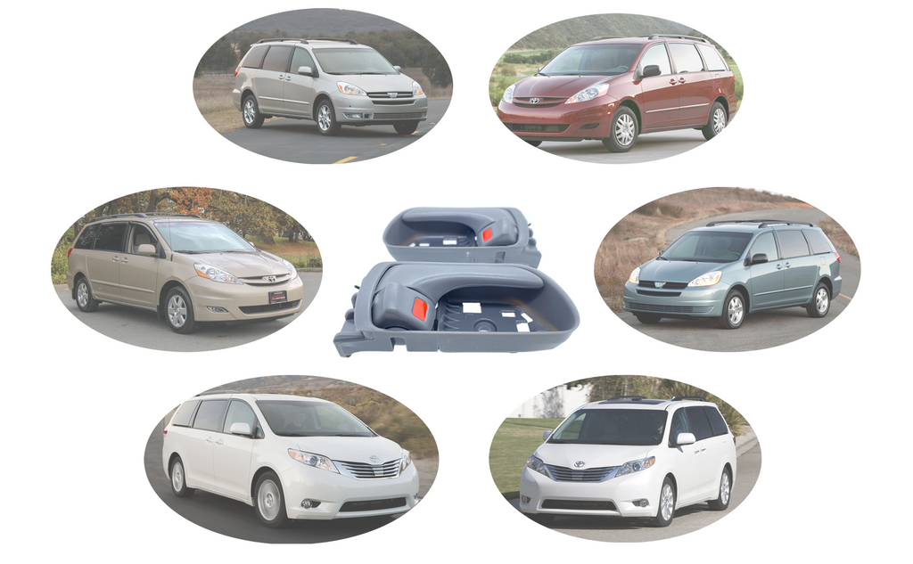 A Pair of Front Interior Door Handles